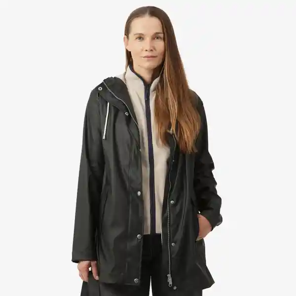 Ilse Jacobsen Chaqueta Impermeable Negra 40
