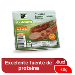 Chorizo Santarrosano Colanta X 500 g