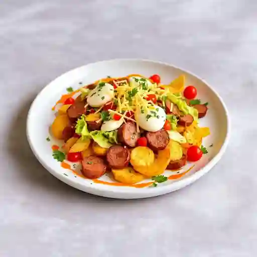 Salchipapas De Carne