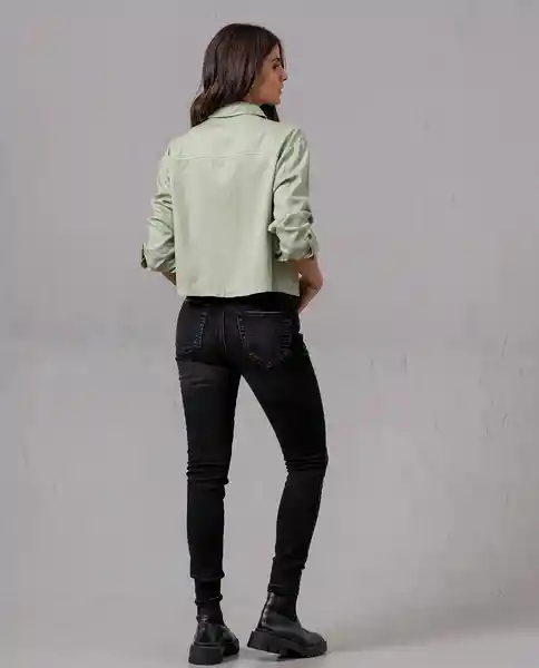 Camisa Mujer Verde Golfo Medio Talla XL 90694 Rifle