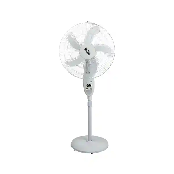 Dkasa Ventilador Premium Force 18 Pulg Recargable Blanco