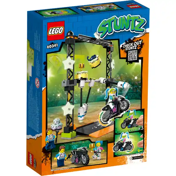 Set de Construcción Lego City Desafío Acrobático Derribó Lego