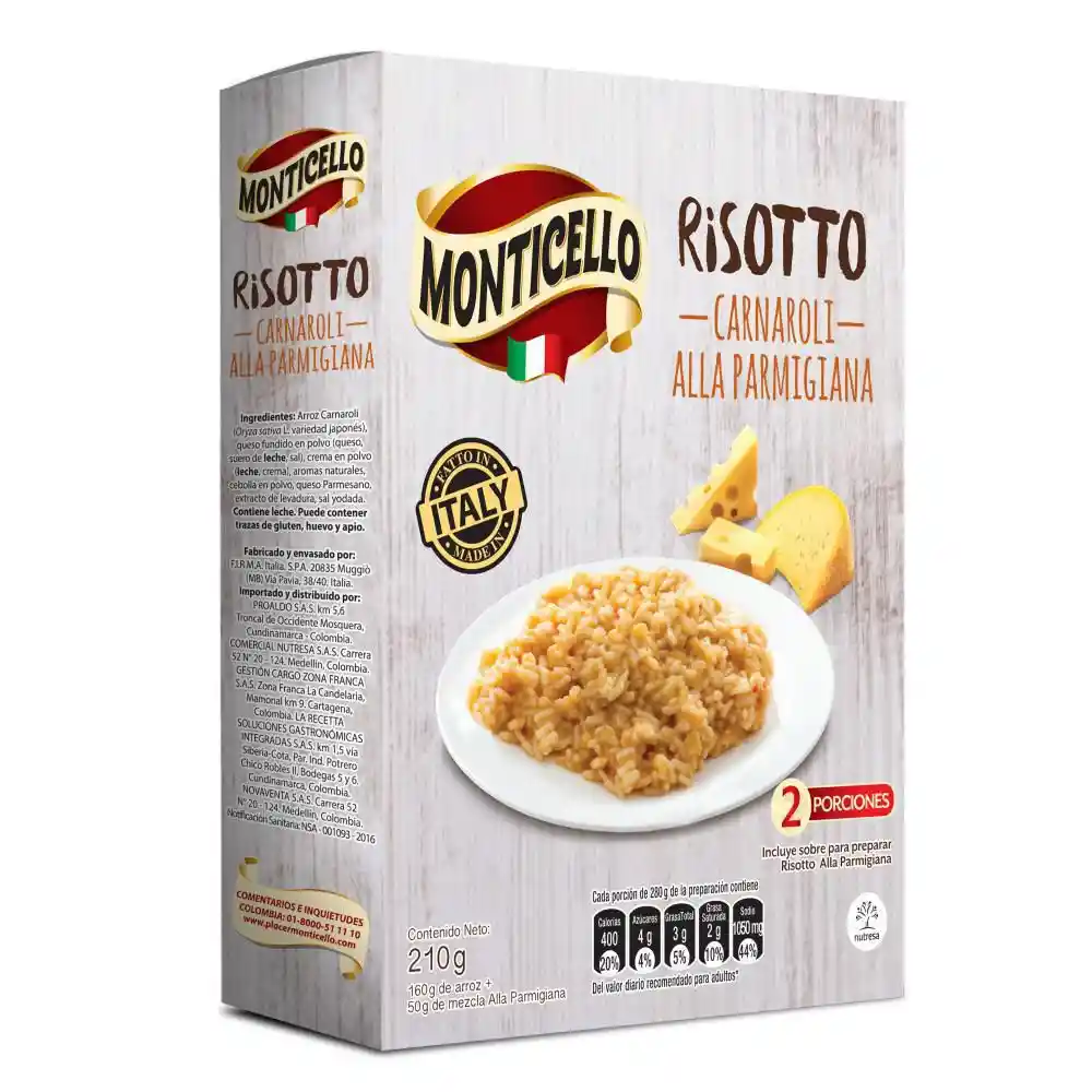 Monticello Arroz Risotto