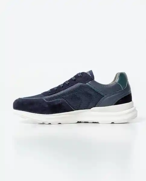 Tenis Runner Ease Masculino Azul Dark Ultra Oscuro 43 Chevignon