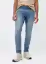 Jeans Jude Tejano Medio Talla 44 Hombre Mango