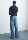 Jean Elise Tejano Medio Talla 32 Mujer Mango