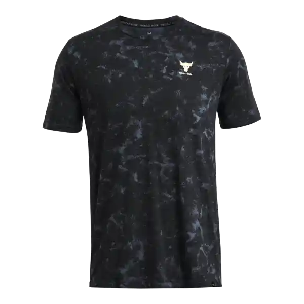 Under Armour Camiseta Aop Graphic Hombre Negro Talla LG