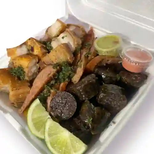 Chicharron/chorizo/morcilla