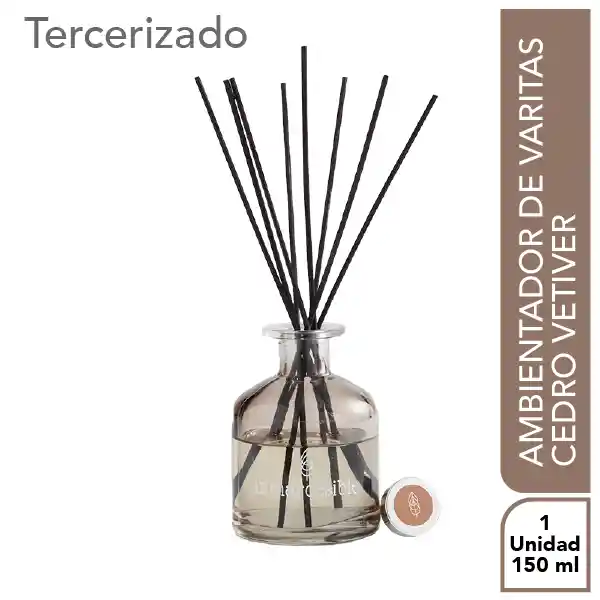 Inmarcesible Ambientador de Varitas Cedro Vetiver