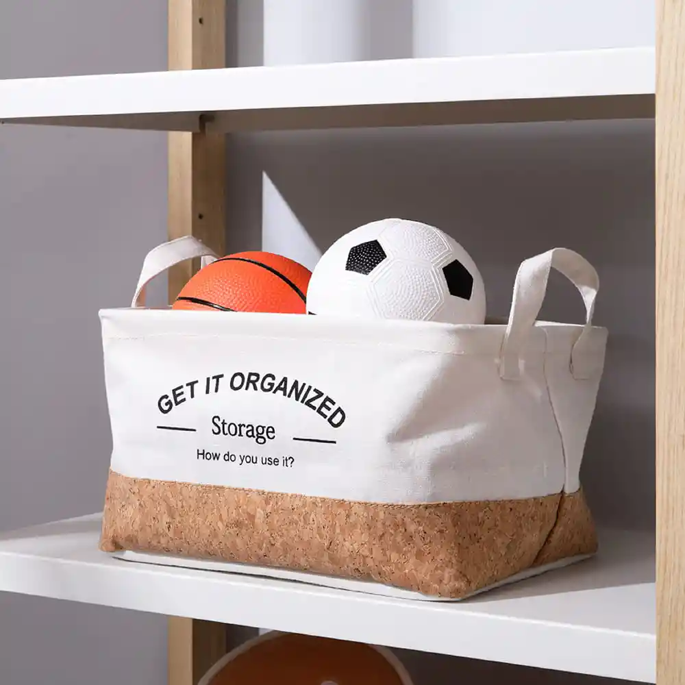 Miniso Organizador de Tela de Almacenamiento Soft Wooden L