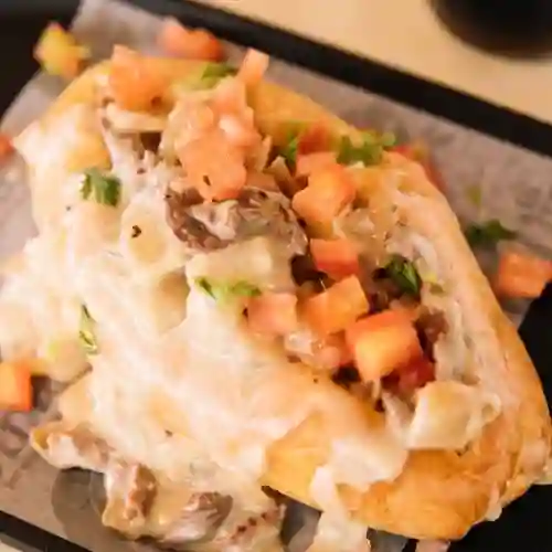 Pan Taco con Carne Fundida