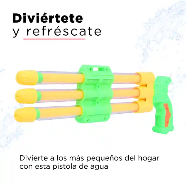 Pistola de Agua Con Tres Orificios Miniso