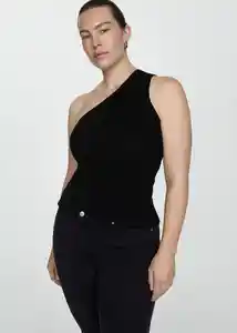 Jean Fiona Tejano Negro Talla 44 Mujer Mango