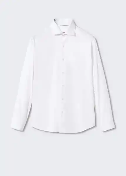 Camisa Play Blanco Talla XXL Hombre Mango