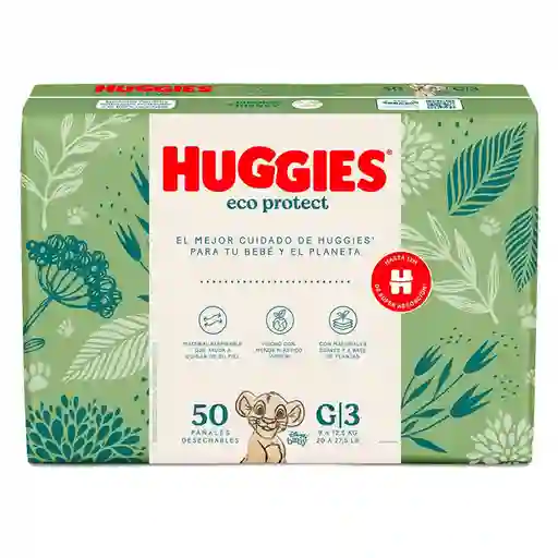 Huggies Pañal Eco Protect G