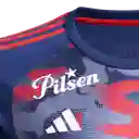 Adidas Camiseta Medellin Dim Manga Corta Hombre Rojo Talla M