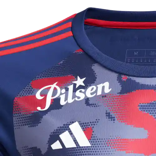 Adidas Camiseta Medellin Dim Manga Corta Hombre Rojo Talla M