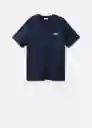 Camiseta Fish Navy Talla 21 Teen Niños Mango