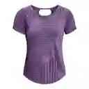 Under Armour Camiseta Streaker Morado T. LG Ref: 1376814-571