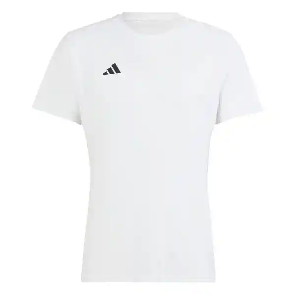 Adidas Camiseta Adizero e Tee Hombre Blanco Talla M IN1157