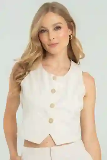 Chaleco Spring Color Beige Medio Talla M Ragged