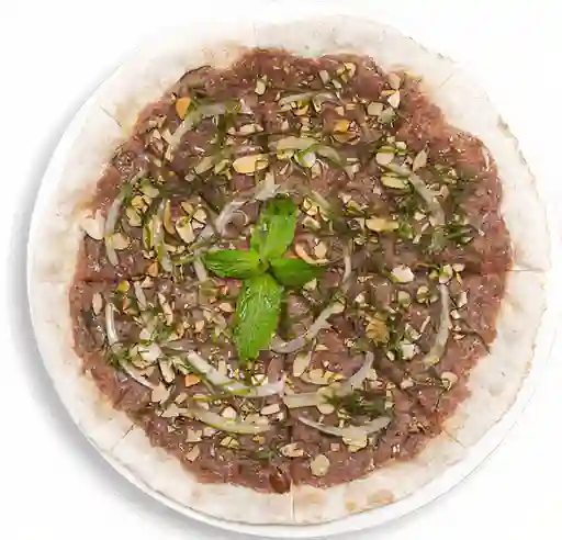 Pizza de Quibbe Crudo