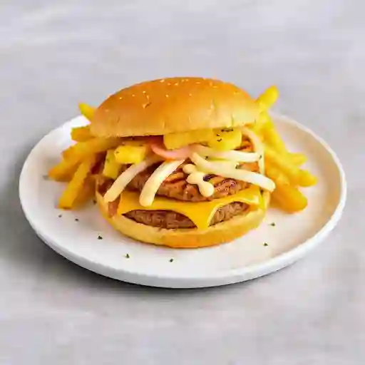 Hamburguesa mixta