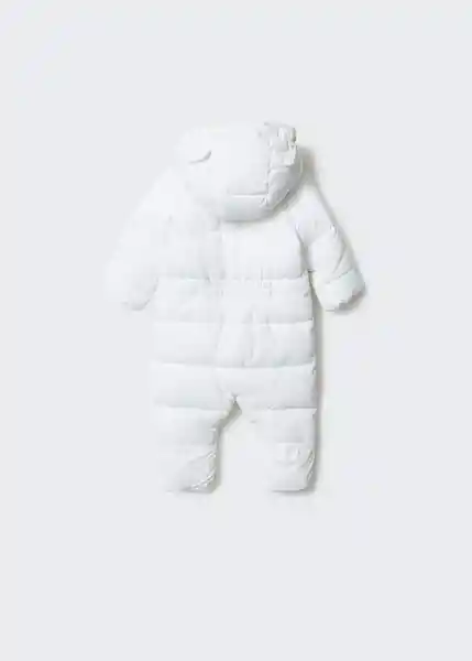 Abrigo Anorak Teddyl5 Off White Talla 64 Niños Mango
