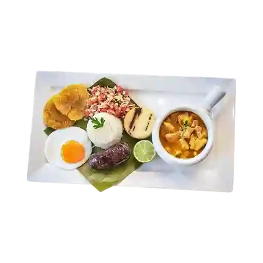 Menú Rellena + Agua Panela