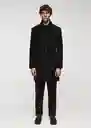 Abrigo Uriel Negro Talla XL Hombre Mango