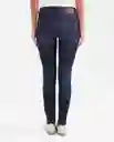 Jean Cosmo Femenino Azul Tono Ultra Oscuro Talla 6 Chevignon