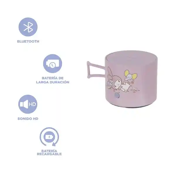 Bocina Inalámbrica Portátil my Melody Sanrio A127 Miniso