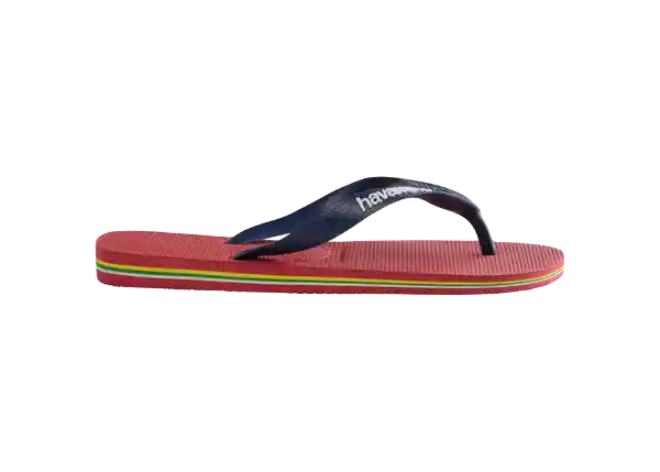 Sandalias Brasil Logo Rojo Talla 30 4110850 Havaianas