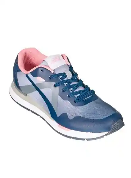 Aeroflex Zapatos Jogger Deportivo Mujer Navy y Fucsia Talla 34