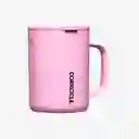 Corkcicle Mug Neón Rosa 16 Oz