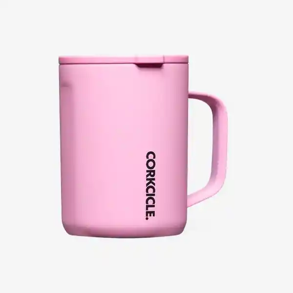 Corkcicle Mug Neón Rosa 16 Oz