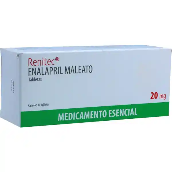 Renitec Enalapril Maleato (20 mg)