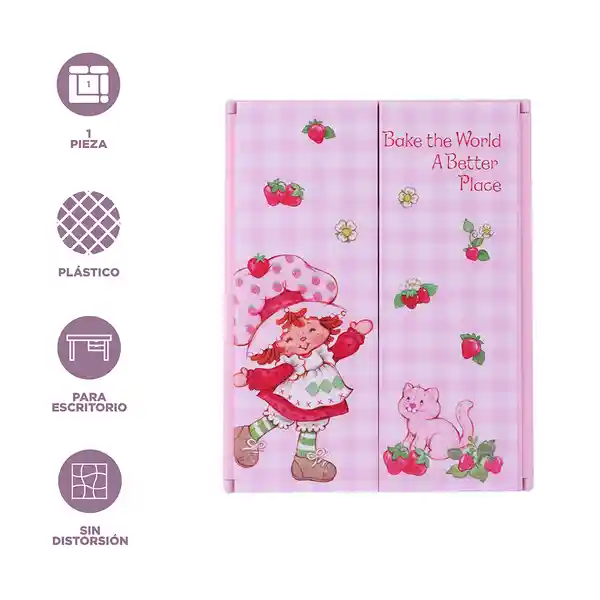 Espejo Triple Plegable Serie Rosita Fresita Miniso