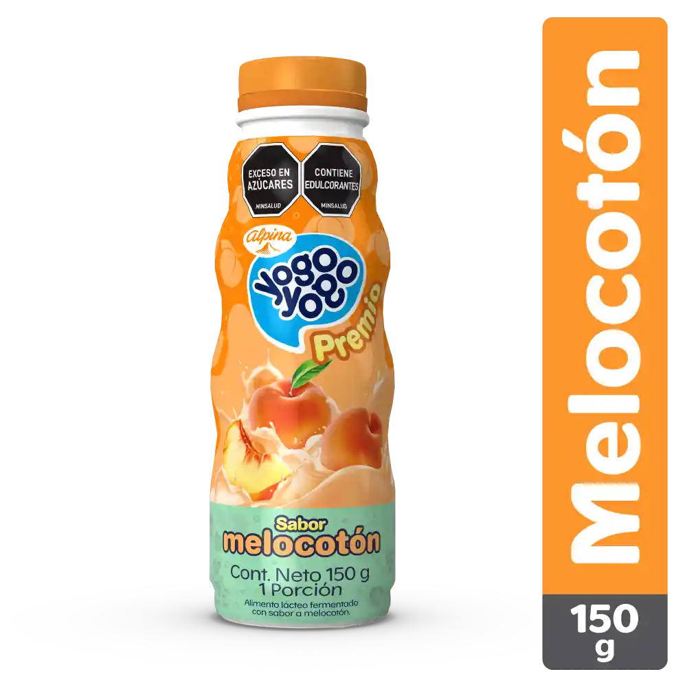 Yogo Yogo Premio Melocotón Botella 150g