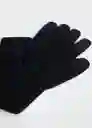 Guantes Mona Negro Talla 99 Mujer Mango