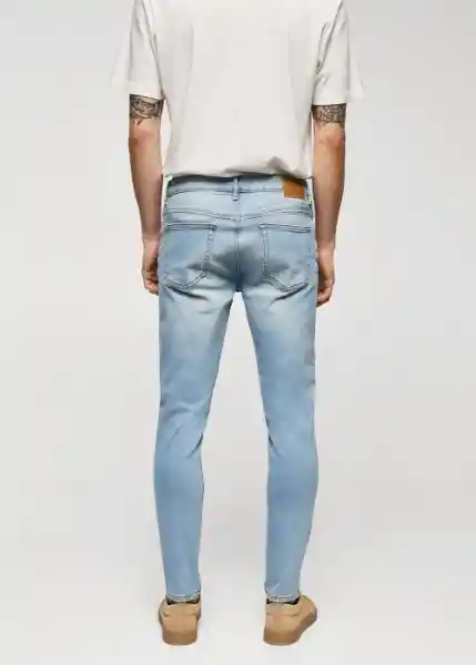 Jean Jude Tejano Claro Talla 40 Hombre Mango