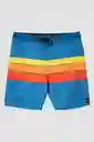 ONeill Short de Baño Hyperfreak Heist Line Am Azul Talla 34