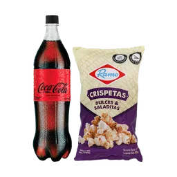 Combo Coca-Cola Sin Azúcar + Crispetas Dulces & Saladitas
