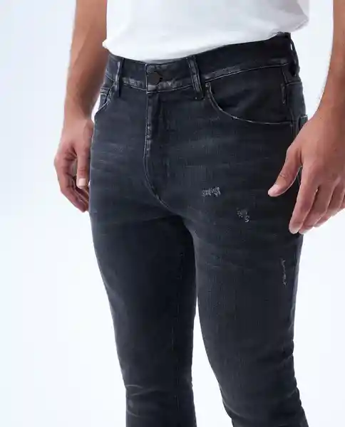 Jean Hombre Negro Talla 36 532F605 Americanino