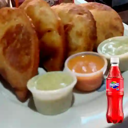 Empanada de Pollo,Grande Venezolana +Premio 400ml