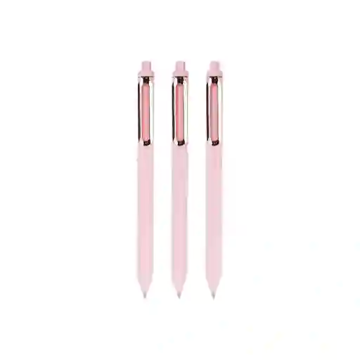 Set de Esfero Serie Rose Gold Miniso