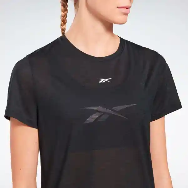 Reebok Camiseta Id Train Activchill Tee Mujer Negro L 100029334