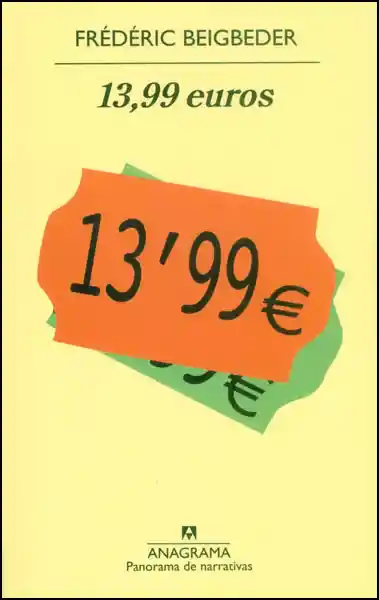 1399 Euros - Frédéric Beigbeder