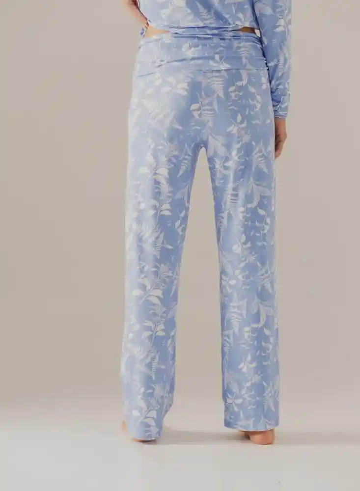 Bronzini Pantalón Pijama Azul XS