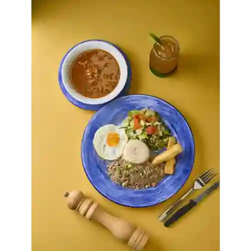 Menú Molida + Agua Panela